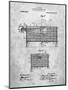 Blacksmith Forge Patent-Cole Borders-Mounted Art Print