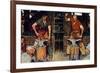 Blacksmith's Boy-Heel and Toe-Norman Rockwell-Framed Giclee Print