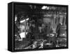 Blacksmith's Interior-null-Framed Stretched Canvas