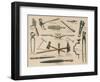 Blacksmith's Tools 1875-null-Framed Photographic Print