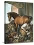 Blacksmith-Edwin Henry Landseer-Stretched Canvas