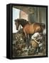 Blacksmith-Edwin Henry Landseer-Framed Stretched Canvas