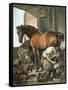 Blacksmith-Edwin Henry Landseer-Framed Stretched Canvas