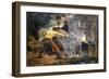 Blacksmiths, Painting by Juan Luna Ynovicio (1857-1900), Spain-null-Framed Giclee Print