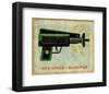 Blackstar Ray Gun-John Golden-Framed Art Print