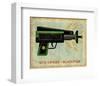 Blackstar Ray Gun-John Golden-Framed Art Print