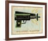 Blackstar Ray Gun-John W^ Golden-Framed Art Print
