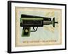 Blackstar Ray Gun-John W Golden-Framed Giclee Print