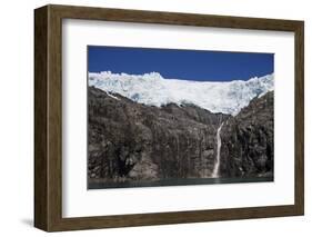 Blackstone Glacier on Prince William Sound in Alaska-Paul Souders-Framed Photographic Print