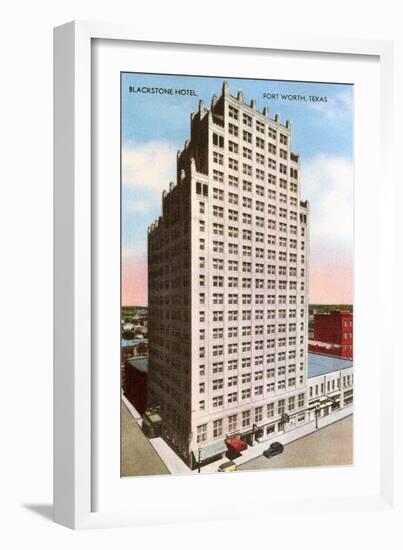 Blackstone Hotel, Fort Worth, Texas-null-Framed Art Print