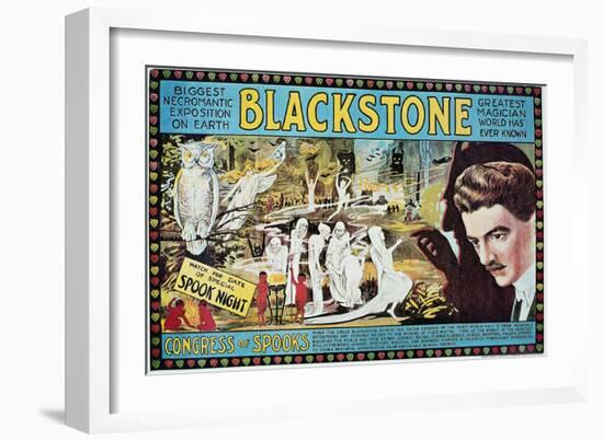 Blackstone: Poster, c1920-null-Framed Giclee Print