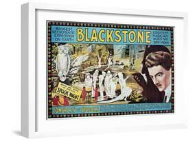 Blackstone: Poster, c1920-null-Framed Giclee Print