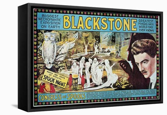 Blackstone: Poster, c1920-null-Framed Stretched Canvas