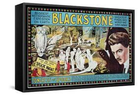 Blackstone: Poster, c1920-null-Framed Stretched Canvas