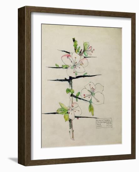 Blackthorn, Chiddingstone, Kent, 1910-Charles Rennie Mackintosh-Framed Giclee Print