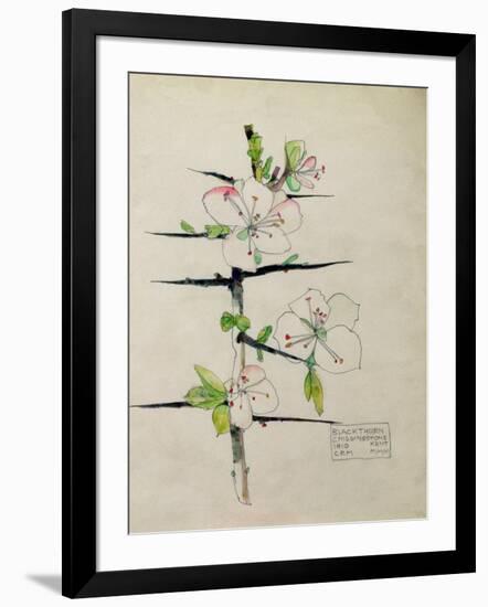 Blackthorn, Chiddingstone, Kent, 1910-Charles Rennie Mackintosh-Framed Giclee Print