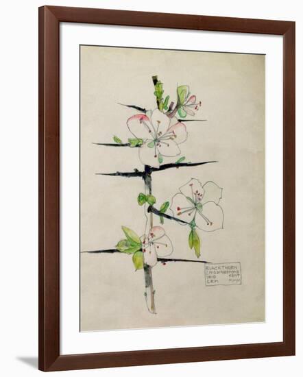 Blackthorn, Chiddingstone, Kent, 1910-Charles Rennie Mackintosh-Framed Giclee Print