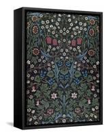 Blackthorn, Wallpaper Design, 1892-William Morris-Framed Stretched Canvas