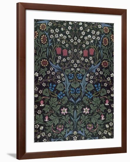 Blackthorn, Wallpaper Design, 1892-William Morris-Framed Giclee Print