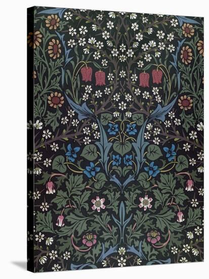 Blackthorn, Wallpaper Design, 1892-William Morris-Stretched Canvas