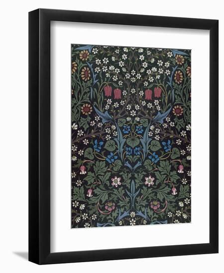 Blackthorn, Wallpaper Design, 1892-William Morris-Framed Giclee Print