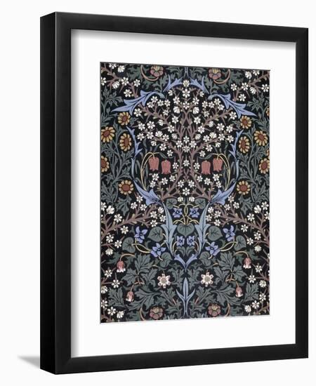 Blackthorn, Wallpaper-William Morris-Framed Giclee Print