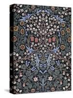 Blackthorn, Wallpaper-William Morris-Stretched Canvas