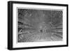 Blackwall Tunnel Interior of the Tunnel During Construction-null-Framed Photographic Print