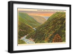 Blackwater Canyon, West Virginia-null-Framed Art Print