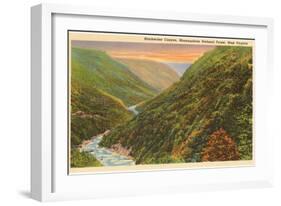 Blackwater Canyon, West Virginia-null-Framed Art Print
