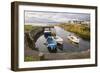 Blackwaterfoot harbour, Isle of Arran, North Ayrshire, Scotland, United Kingdom, Europe-Gary Cook-Framed Photographic Print