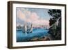 Blackwell Island-Currier & Ives-Framed Art Print