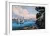 Blackwell Island-Currier & Ives-Framed Art Print