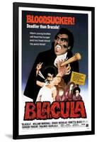 Blacula, US poster, William Marshall, 1972-null-Framed Art Print