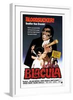 Blacula, US poster, William Marshall, 1972-null-Framed Art Print