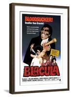 Blacula, US poster, William Marshall, 1972-null-Framed Art Print