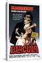 Blacula, US poster, William Marshall, 1972-null-Stretched Canvas