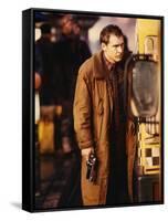 BLADE RUNNER, 1981 directed by RIDLEY SCOTT Harrison Ford (photo)-null-Framed Stretched Canvas