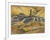 Blaencwm Colliery from the Mountain, c.1943-Isabel Alexander-Framed Giclee Print