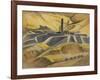 Blaencwm Colliery from the Mountain, c.1943-Isabel Alexander-Framed Giclee Print