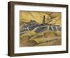 Blaencwm Colliery from the Mountain, c.1943-Isabel Alexander-Framed Giclee Print