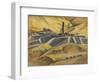 Blaencwm Colliery from the Mountain, c.1943-Isabel Alexander-Framed Giclee Print