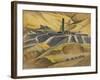 Blaencwm Colliery from the Mountain, c.1943-Isabel Alexander-Framed Giclee Print