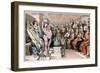 Blaine Cartoon, 1884-Bernhard Gillam-Framed Giclee Print