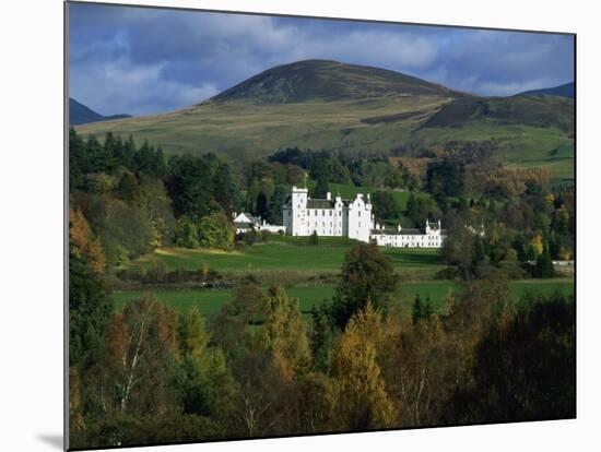 Blair Castle, Perthshire, Scotland, United Kingdom, Europe-null-Mounted Photographic Print