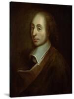 Blaise Pascal (1623-62) circa 1691-Francois Quesnel-Stretched Canvas