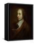 Blaise Pascal (1623-62) circa 1691-Francois Quesnel-Framed Stretched Canvas