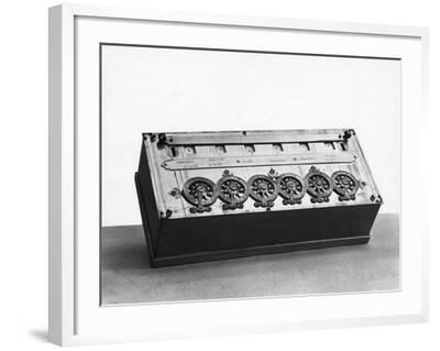'Blaise Pascal Calculating Machine' Photographic Print | AllPosters.com