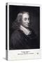 Blaise Pascal Engraving-Henry Hoppner Meyer-Stretched Canvas