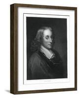 Blaise Pascal, French Philosopher, Mathematician, Physicist and Theologian-H Meyer-Framed Giclee Print